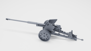 Działo ppanc. Pak 43/41 8.8cm "Scheuntor" - pozycja transportowa - różne skale