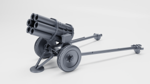 15cm Nebelwerfer 41 rocket launcher - combat layout - various scales