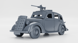 Home Guard Malcolm Campbell armored car (Standard flying 12) - various scales