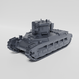 Matilda CDL (Canal Defence Lights) - closed hatch - various scales