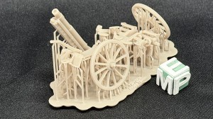 Działo polowe Krupp 75mm Model 1903 - bez osłony - 1:72