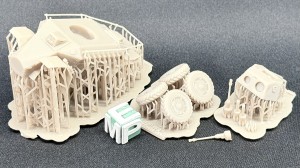 Opancerzony samochód rozpoznawczy 39.M Csaba - otwarty właz - różne skale