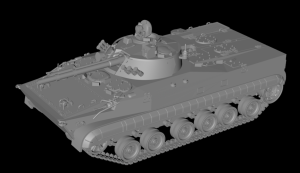 Bojowy wóz piechoty BMP-3 - kadłub bez wyposażenia - otwarty właz - różne skale