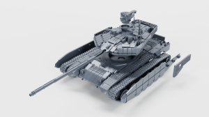 T-90M "Proryv-3" (Breakthrough) - otwarte włazy - różne skale