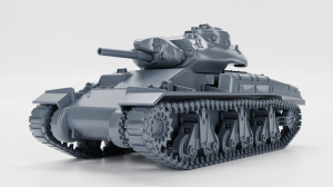 AC3 Sentinel Thunderbolt z armatą 25-funtową - zamknięty właz - różne skale