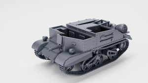 Transporter opancerzony Local Pattern 1 (LP1) z Vickers kal.303 - różne skale