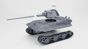 Set of wheels and tracks for PSz Puma - various scales (1) (1) (1) (1) (1) (1) (1)