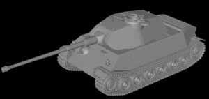 Porsche Tiger II - VK 45.02(P) - kadłub bez ekwipunku - otwarty właz - różne skale