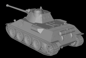 Daimler Benz Panther (VK 30.02) - kadłub bez ekwipunku - zamknięty właz - różne skale