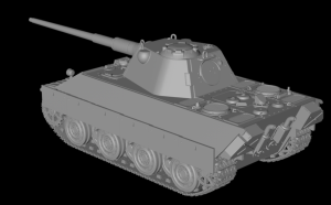 Panzer V Panther II (1943) - kadłub bez ekwipunku - zamknięty właz - różne skale