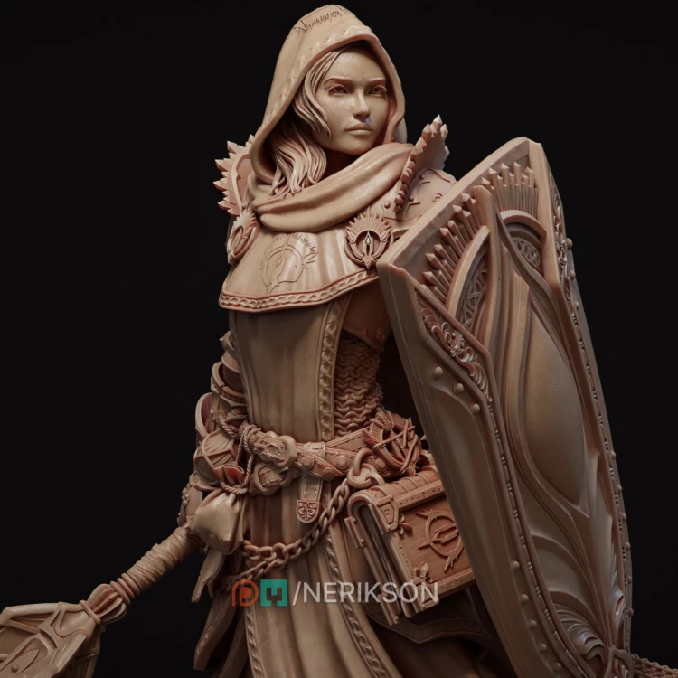 NK_Madeleine The Cleric of Light_Clay Render-4.jpg