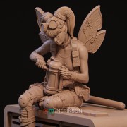 Tinker Fairy Standalone_Clay Render-3.jpg