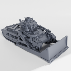 Main Battle Tank Challenger 2 - open hatch - various scales (1)