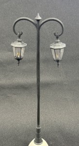 System lamp - przykładowa latarnia - wzór 1 - zestaw - 1:35
