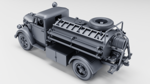 Wóz strażacki Luftwaffe Opel Blitz 3.6  - różne skale