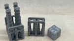 Słupki ozdobne spiralne 1000mm - 4 sztuki - 1:43