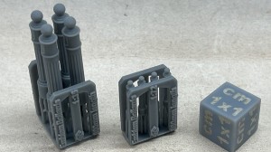 Emblem bollards 800mm - 4 pieces - 1:48