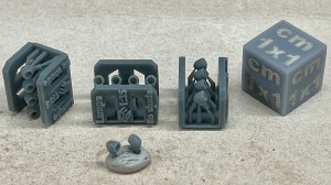 Światła obrysowe bez klosza ASU-85/T-55 - 4 sztuki - 1:35