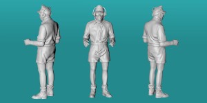 German WWII Afrika Korps tank crew - variant 1 - various scales