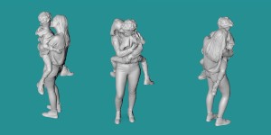 Civilians - Woman with child