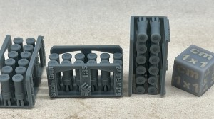 Wyrzutnie granatów dymnych Tucha - pełne - typ 2 - 12 sztuk - 1:35