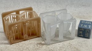 Lamps system - hexagonal lamp glass with frame - 4 pieces - 1:35