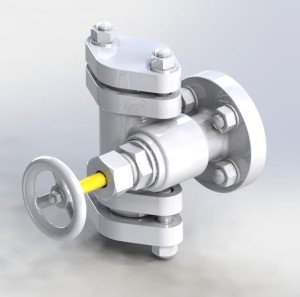 Boiler feed valve - type B - 2 sets - 1:25