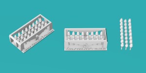 Złączki gumowe 3 - średnie - 3 x 8 sztuk