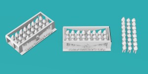 Rubber connectors 3 - large - 3 x 8 pieces