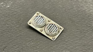 Air vents large - 4 different types - 4 pieces - 1:35