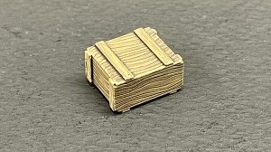 Skrzynie na pociski do moździerza 60mm - drewno - 2 sztuki - 1:35