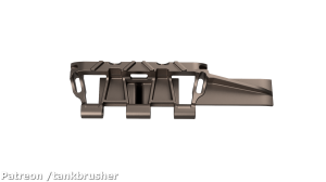 Winterketten Typ6B Tracks for PzIII/IV - 220 pieces - 1:25