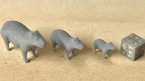 Kapibara - 2 sztuki - 1:25