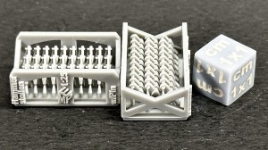 Hammerstollen type 1 w/pin for PzIII/PzIV - 30 pieces - 1:25