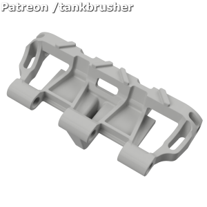 Type 6B tracks for PzIII/PzIV w/ice cleats (pin) - 220 pieces - 1:25