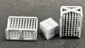 Inner pins for 38cm PzIII/PzIV tracks - 50 pieces - 1:25