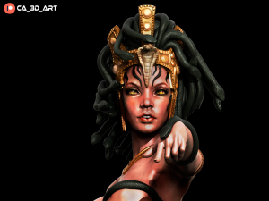 Medusa - version 1 - 1:12 scale