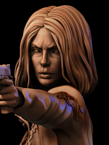 Selene (Underworld) - version 2 - 1:12 scale