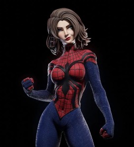 Spider-Girl - version 2 - 1:12 scale