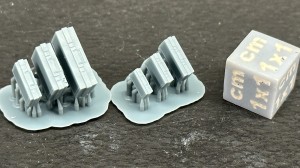 Tool cases - 3 different pieces - 1:72