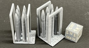 Amunicja 88mm do KwK36 - Pzgr.39 APCBC - 6 sztuk - 1:48