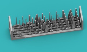 Additonal set (axe, hammer, pic, saw) 8-10mm (50 pieces)