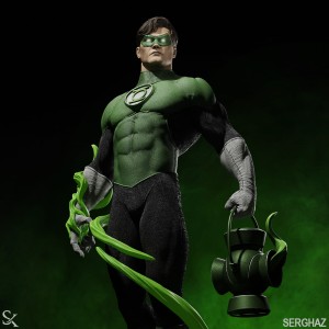 Green Lantern - version 1 (with lantern) - 1:12 scale