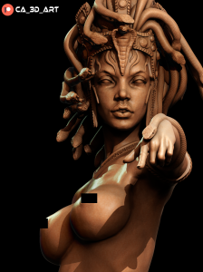 Medusa NSFW - 1:12 scale