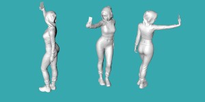 Civilians - Girl taking selfie