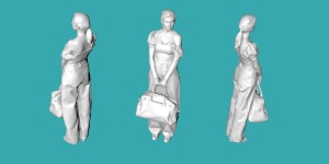 Civilians - Woman with bag