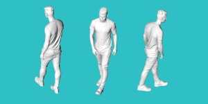 Civilians - Man walking