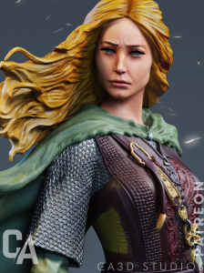 Eowyn - version 1 (LOTR) - 1:12 scale