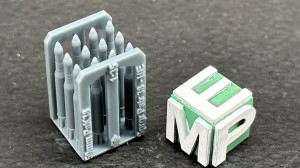 Amunicja 5cm PaK38/KwK39 - HE - 10-12 sztuk - 1:35