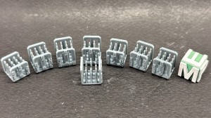 Amunicja 5cm PaK38/KwK39 - Miks - 10-12 sztuk - 1:72
